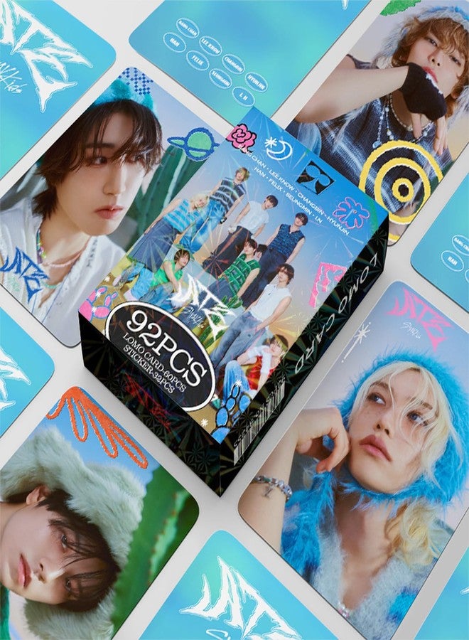 CoolShef مجموعة بطاقات صور ستراي كيدز من كول شيف، 92 ورقة، مع ملصقات، ورق نحاسي، مجموعة بطاقات صور ستراي كيدز لمحبي الفرقة، مثالية لدفاتر القصاصات والألبومات - Image 4